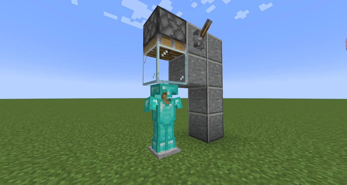 Minecraft armor, enchantments, and armor stands 3