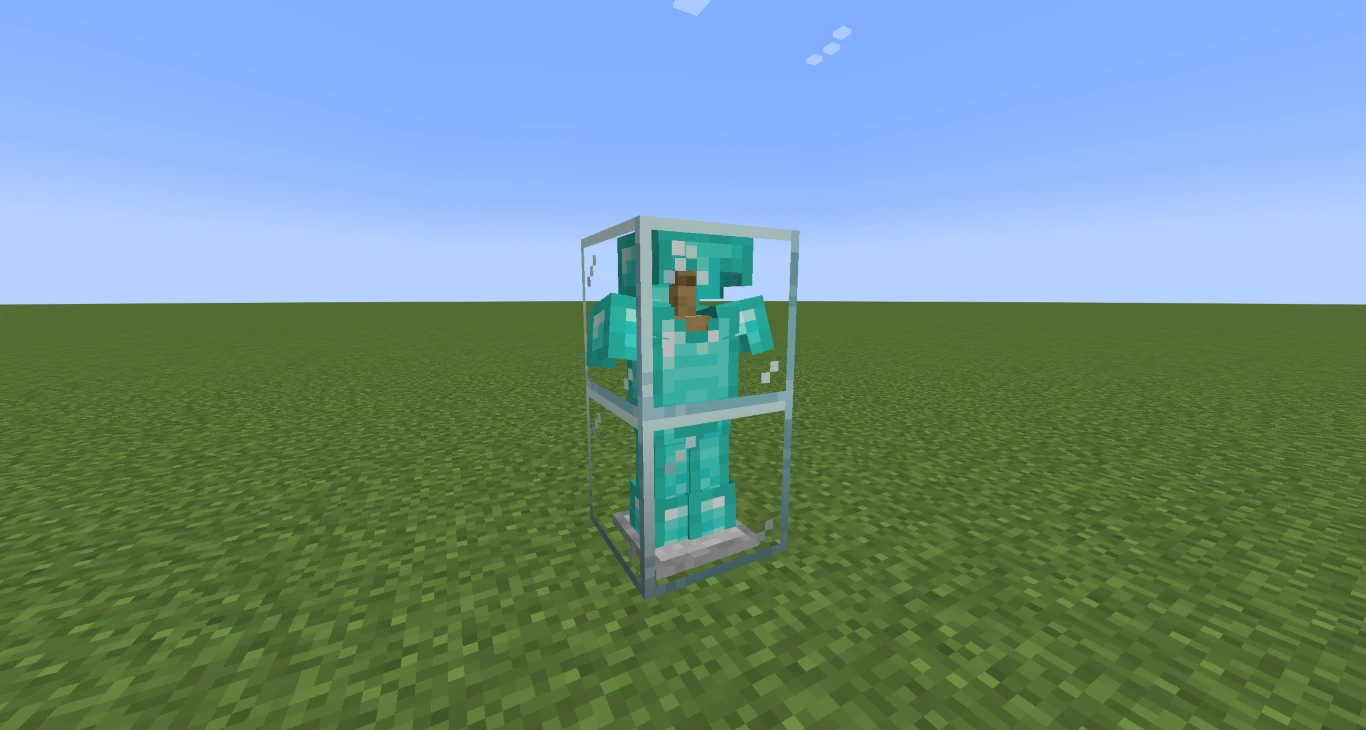 Minecraft armor, enchantments, and armor stands 4