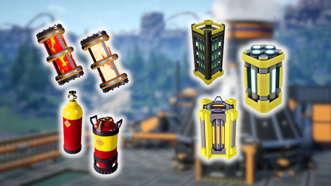 Nuclear power and rocket fuel in Satisfactory’s late game