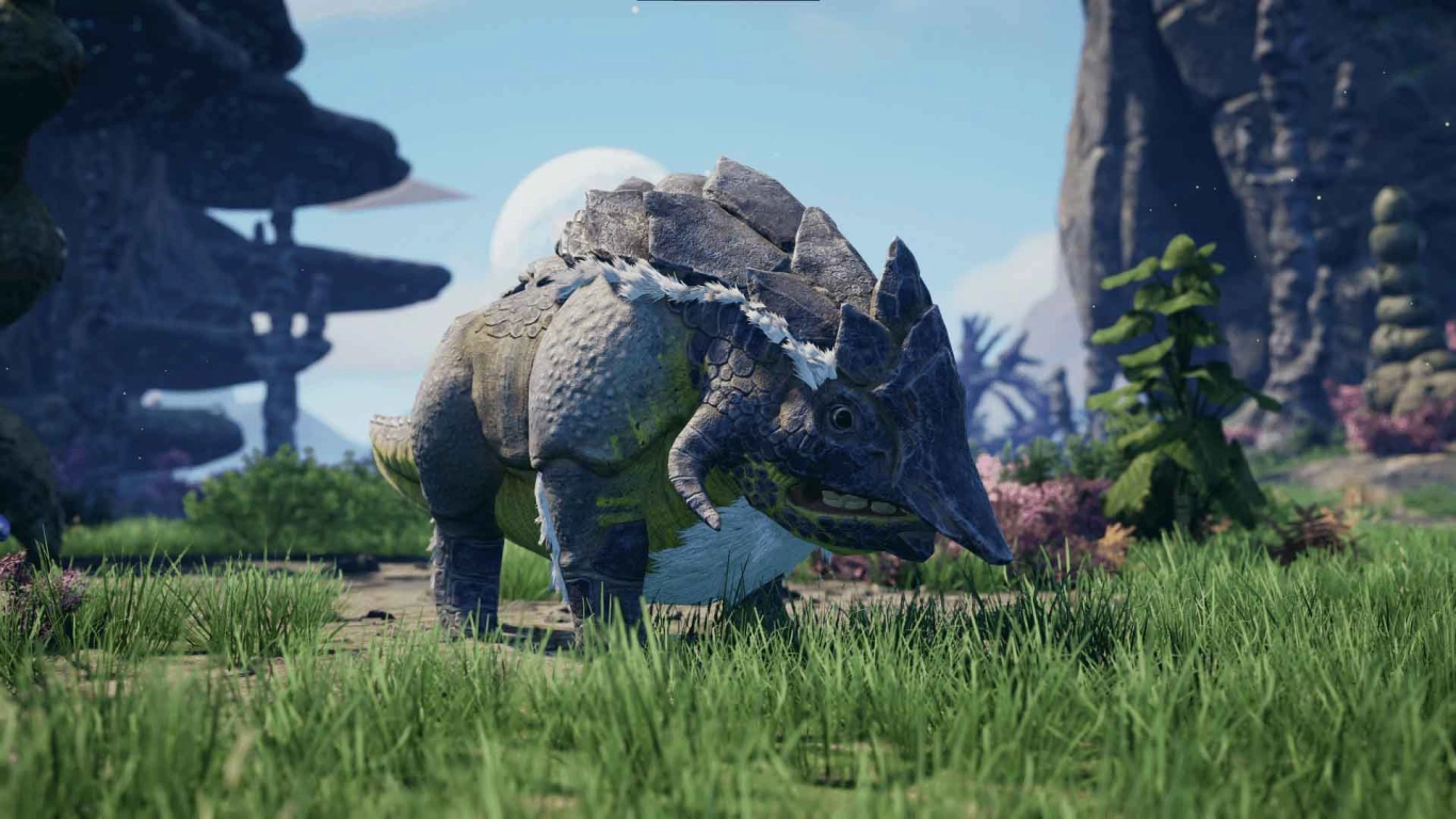 Combat in Satisfactory: Xeno-Basher versus Hogs and Spitters