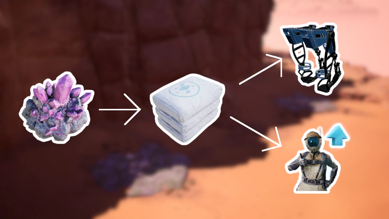 Satisfactory MAM Quartz research: unlock Silica and the Exoskeleton