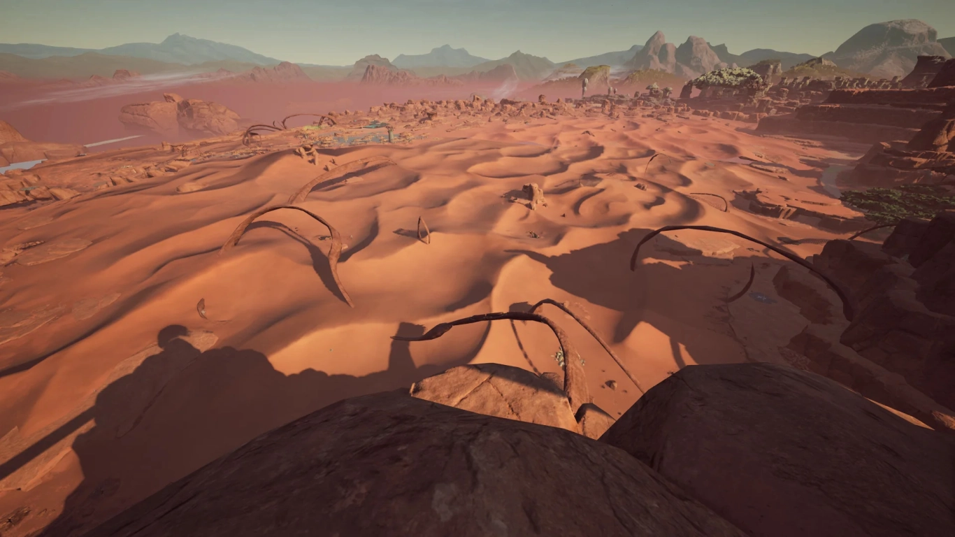 Satisfactory map Northern Desert resources iron copper limestone