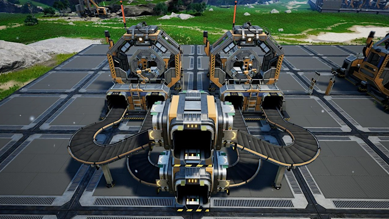 Satisfactory Tier 2 Part Assembly with Assembler: Reinforced Iron Plates, Modular Frames, and Rotors