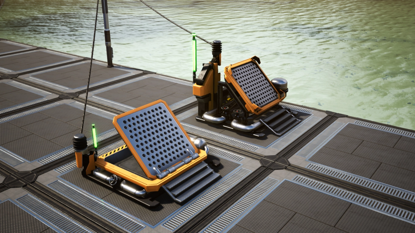 Satisfactory Jump Pads and U-Jelly Landing Pads for fast base navigation