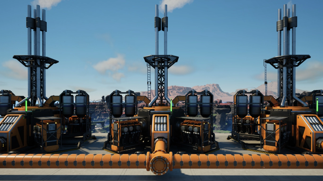 Satisfactory Fuel Generator for powerful petroleum-based electricity