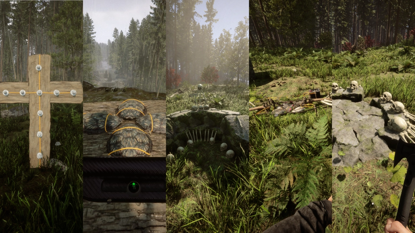 Sons of the Forest west side – map with blueprint locations and tips