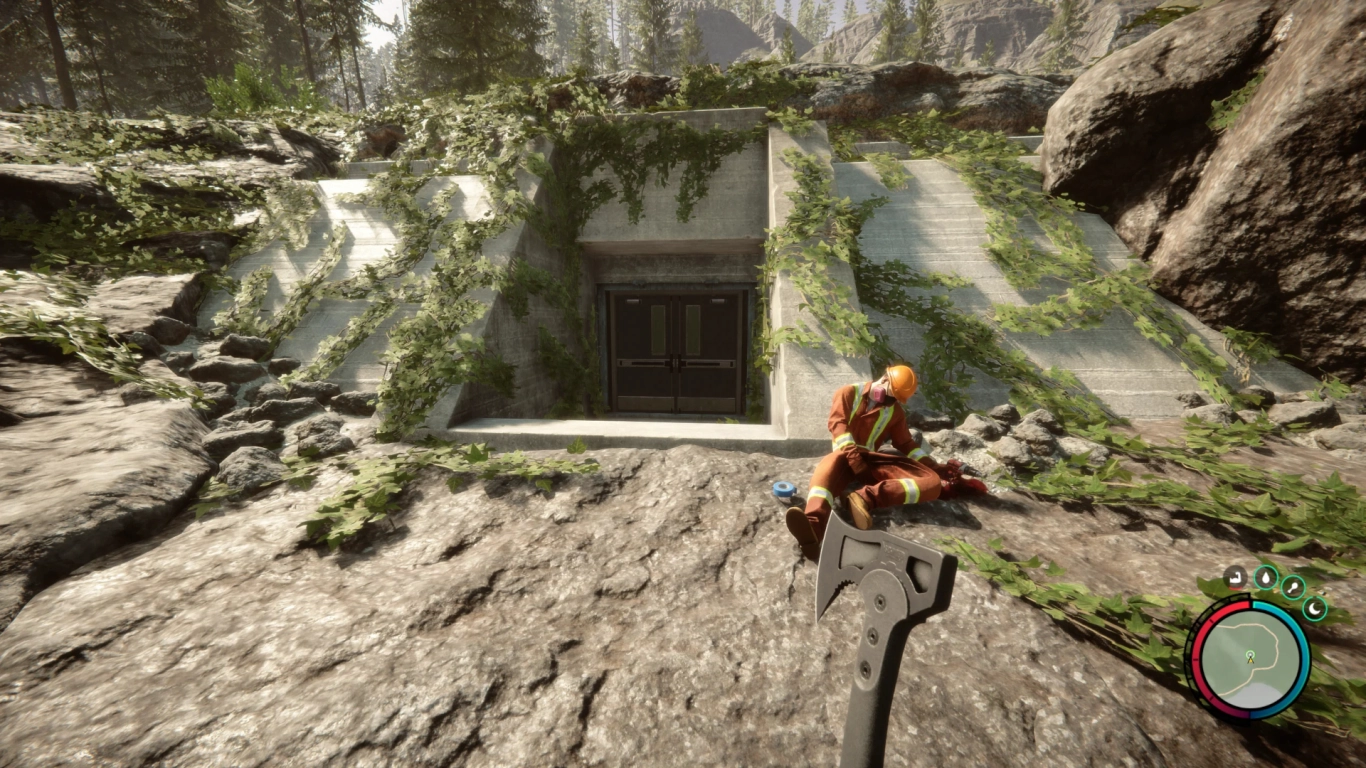 Sons of the Forest Luxury bunker leading to endgame and Hell Cave