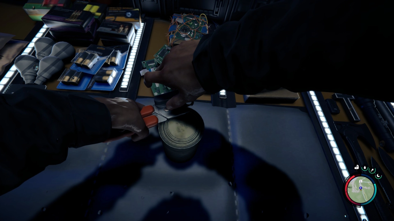 Can Opener locations in Sons of the Forest – opening cat food