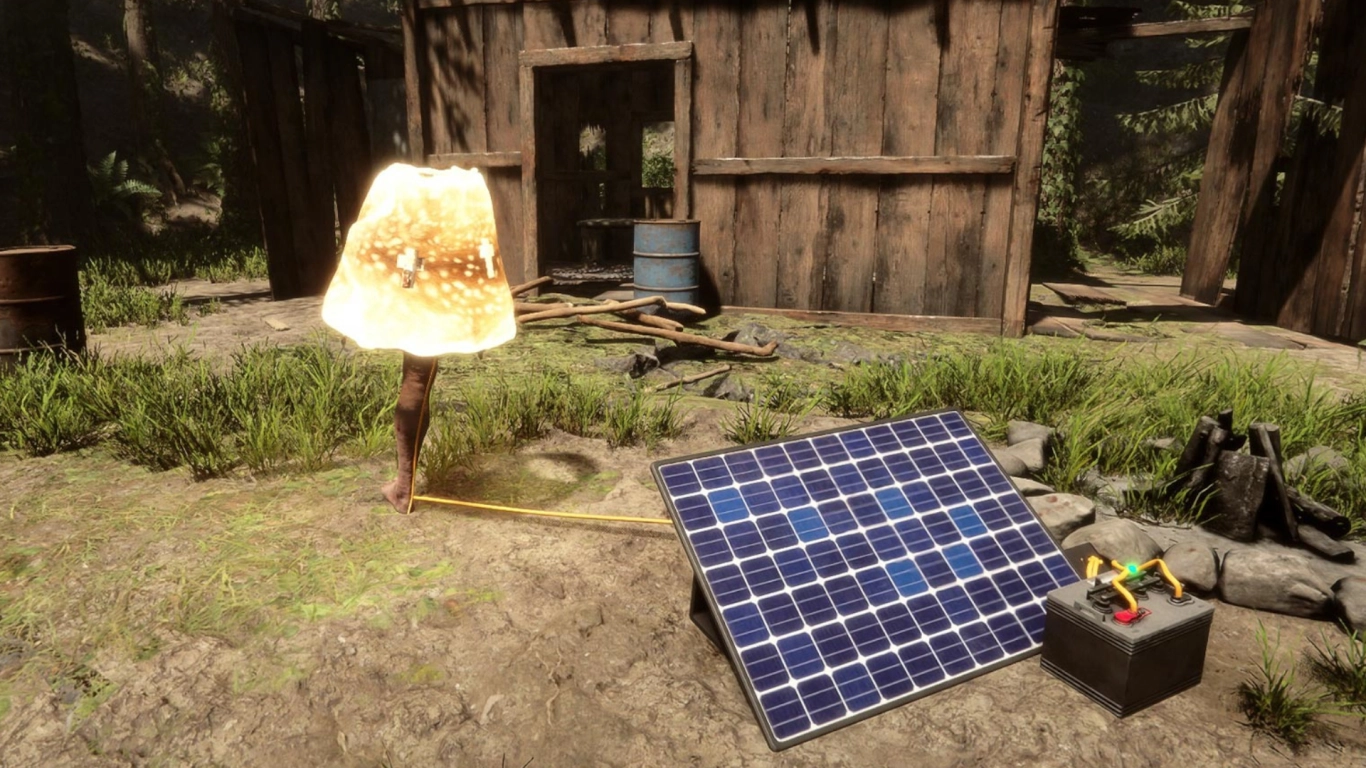 Leg lamp as decor – blueprint location and power connection